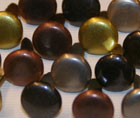 Brads runda metallic