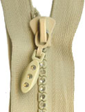 Drag kedja 13cm m/bling beige 5997