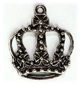 Metal Charms Krona 1st