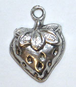 Metall Jordgubbe Silver