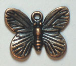 Metall fjäril koppar