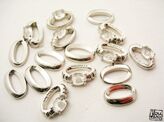 YD Buttons Wedding Rings 4209