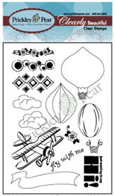 Beautiful - Hot Air Balloon Stamps