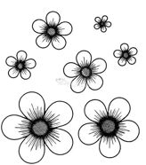 Posy Patch Flowers PreCut Set