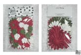 YD Flower Collection Christmas Mix 50pcs