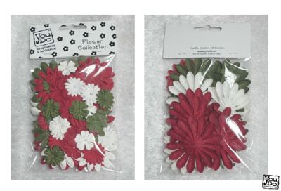 YOU DO - YD Flower Collection Christmas Mix 50pcs
