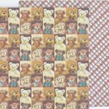 YD Paper 12 tum Teddy Love glitter