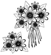 Daisy Patch Bouquet PreCut Set