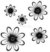 Daisy Patch Flowers PreCut Set