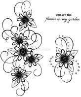 Daisy Patch Swirls PreCut Set