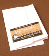 CA Gift Cards/Envelopes (8) Kraft
