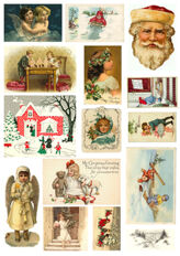 A4 Vintage Christmas