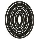 NS - Nellies Multi Frame Die - Scalloped Oval