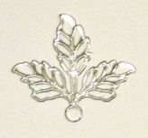 Metall blad silver
