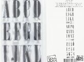 YD Clearstamps Alphabet & Numbers 3sheets 10x20cm