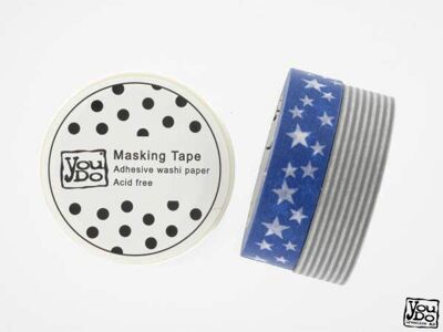 DEKORATIONER - WASHI TEJP - YoyDo Washi Tape 15mmx10m 2pack Ginza