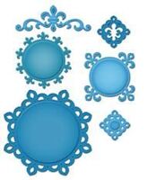 Fleur de Lis Doily Motifs
