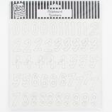 YD Chipboard Numbers