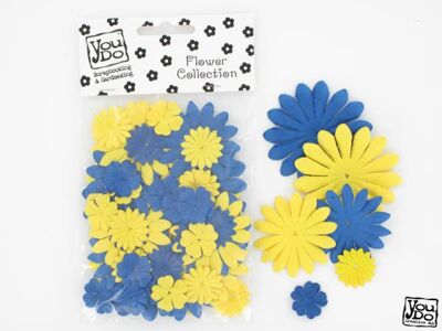 YOU DO - YD Flower Collection Sverige 20mm-62mm 50pcs paper