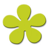 Retro flower  medium