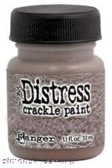 CRACKLE PAINT  WALNUT STAIN