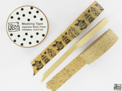 DEKORATIONER - WASHI TEJP - YD Washi Tape Yoyogi 3p