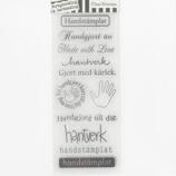 YD Clearstamps Handstämplat 7x16cm