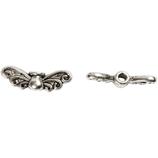Vingar, 13 mm, antiksilver, AS, 12 st.