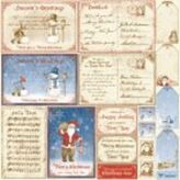 Vintage Winter -klipp ark