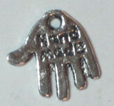 Metall hand made silver