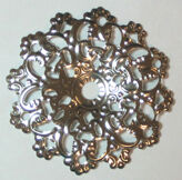 Metall ornament silver