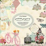 Petite Papers Pad  6"X6"Sunday Picnic/Everyday Poetry