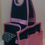 Tote väska 20cmx20cmx50cm Rosa 