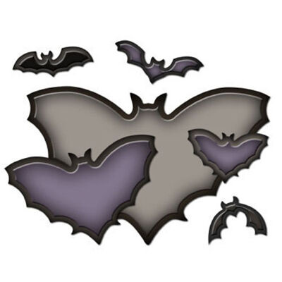 REA 30- 50% - ARTIKLAR MED 30%rabatt - SPELLBINDERS - DIES - Nested Bats