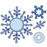 NY*2010 Snowflake Pendants