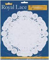 French Lace Paper Doilies 5"