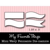 Die-namics Mini Wavy Pennants