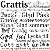 Alla hälsningar i en- omonterad