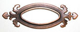 Metall ram fancy koppar