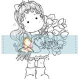 Tilda with Hellebores {mini}